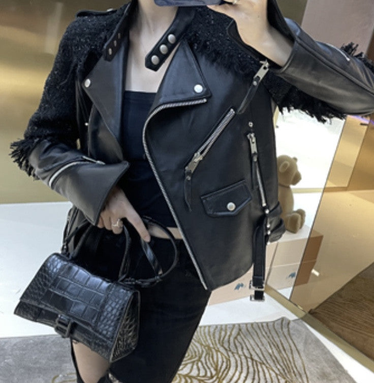 Giubbino pelle Syster