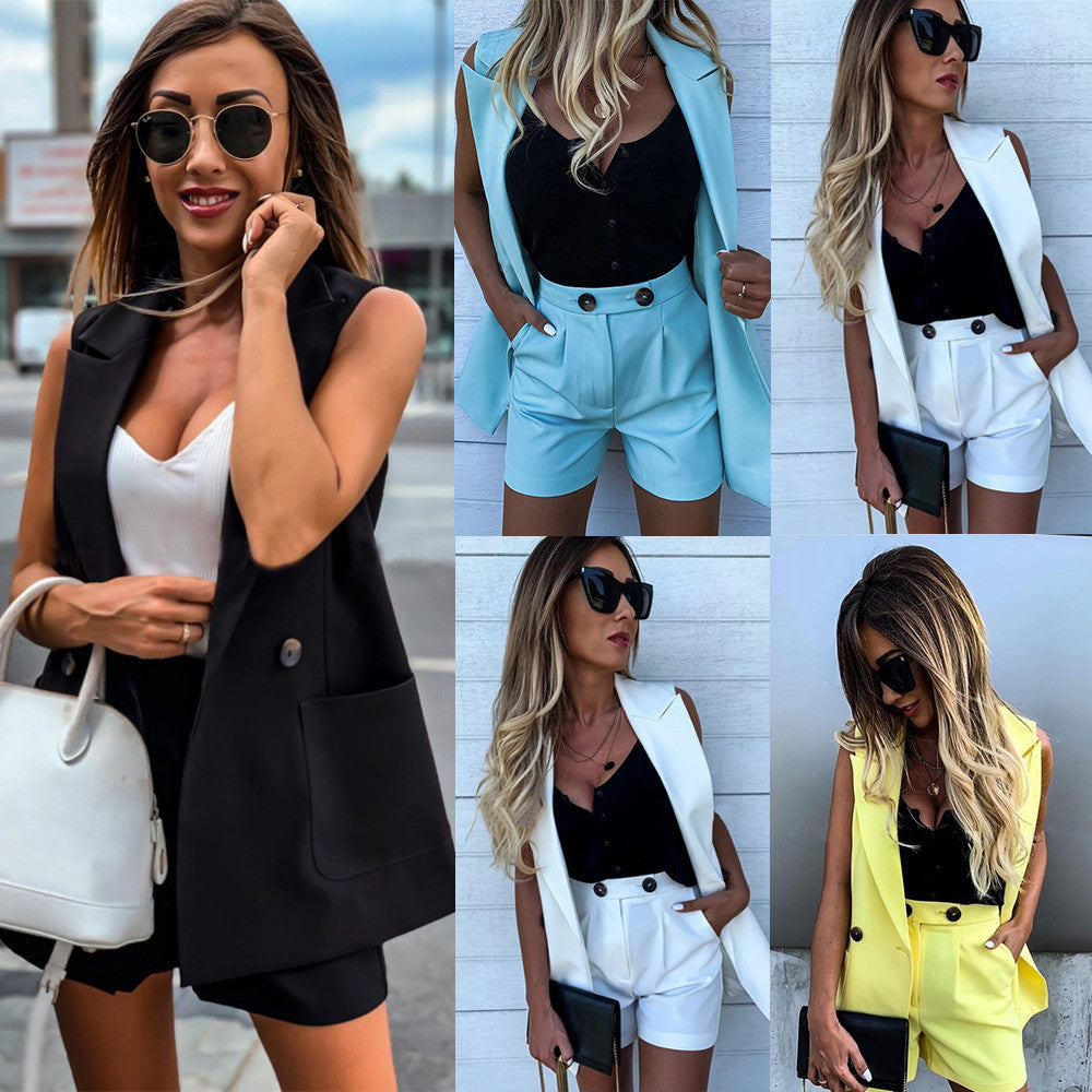 Set blazer + shorts Giovanha