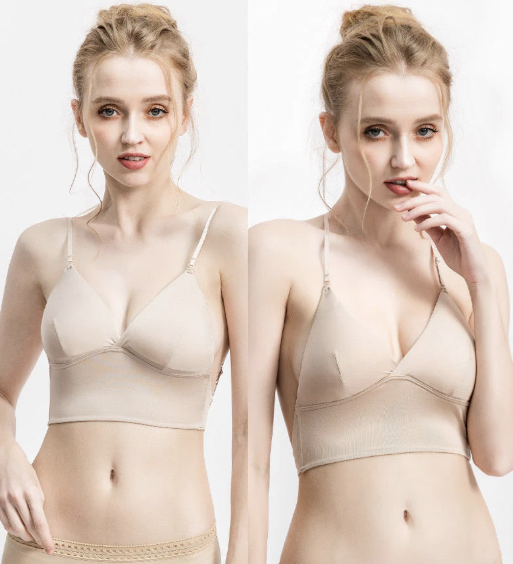 Bralette invisibile superscollata