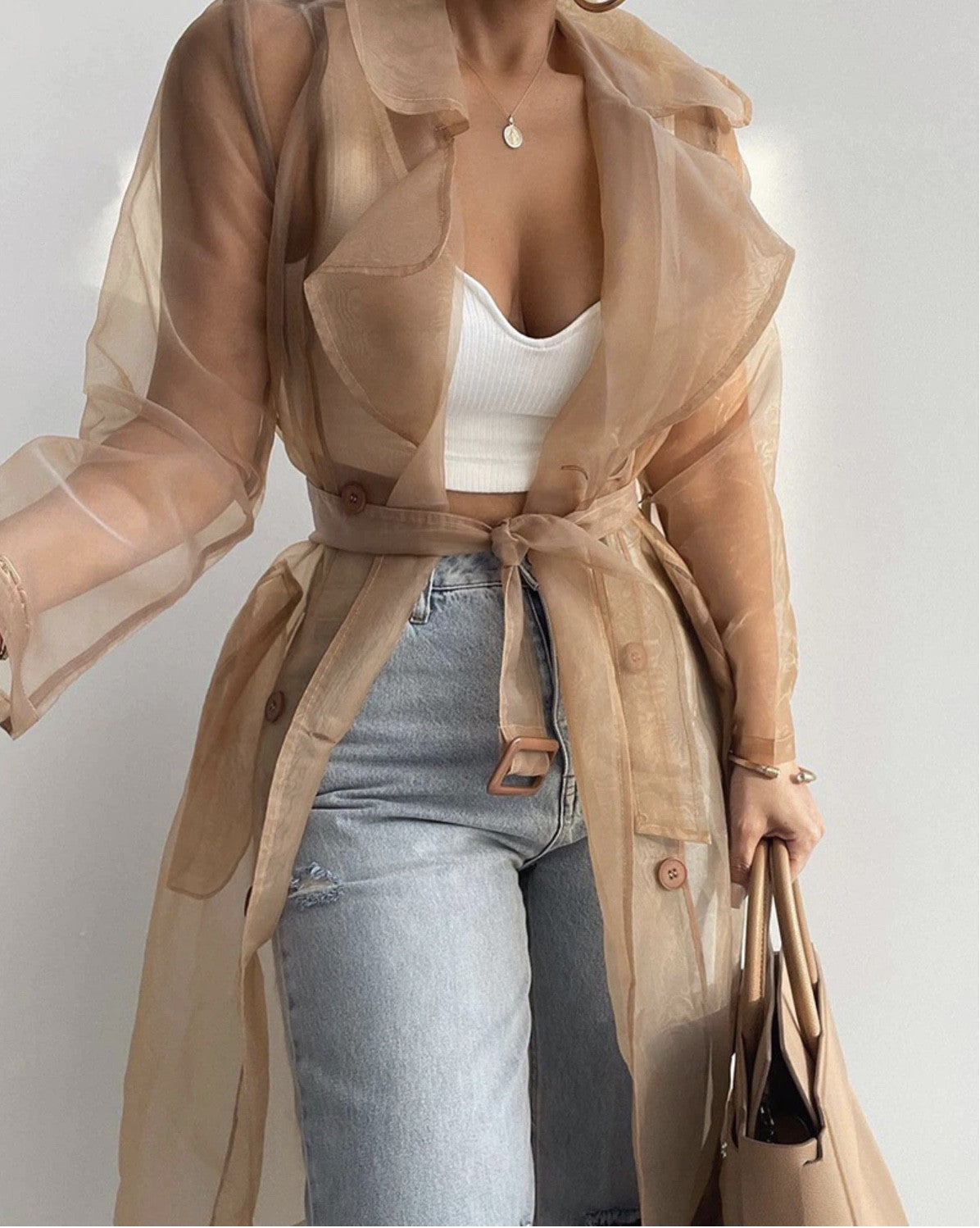 Trench in tulle Martina