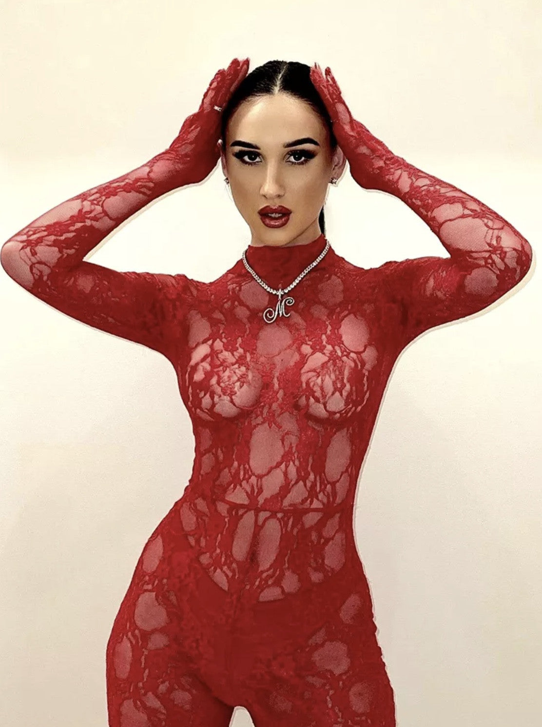 Catsuit pizzo Ladyh