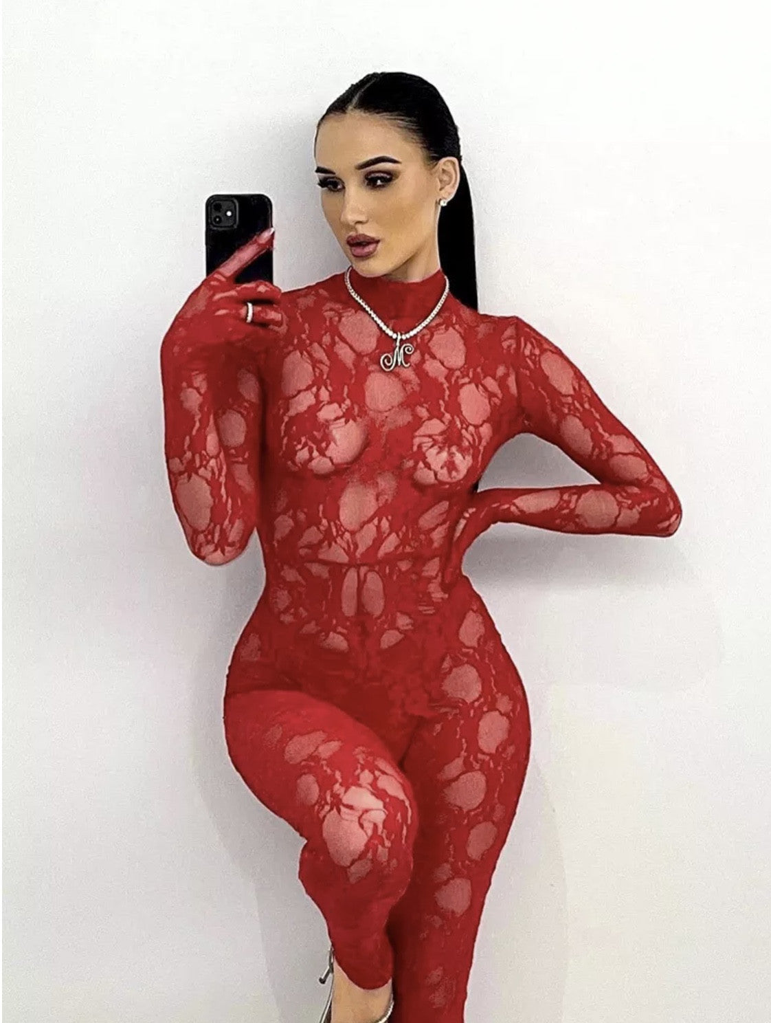Catsuit pizzo Ladyh