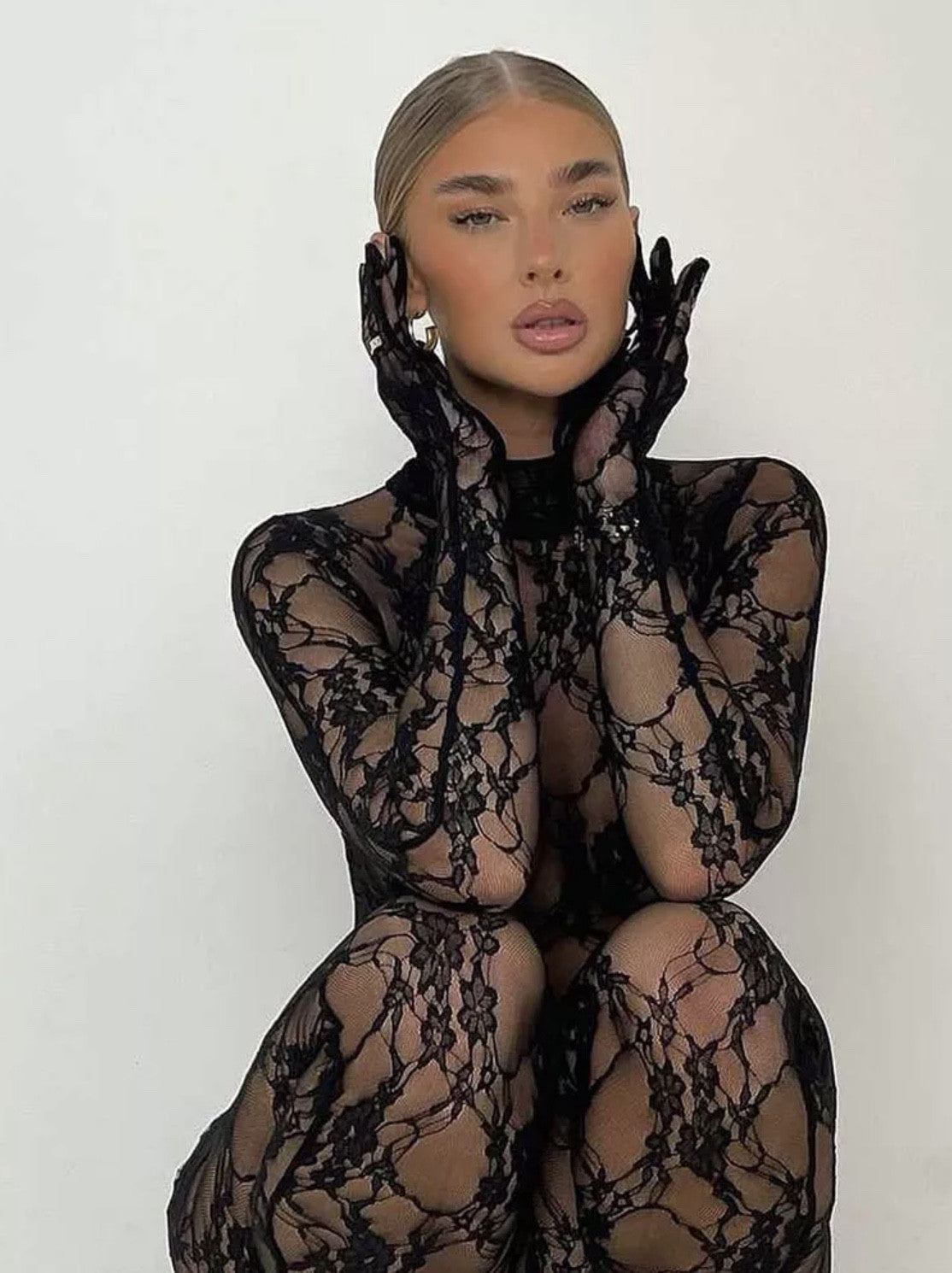 Catsuit pizzo Ladyh