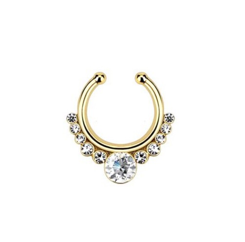 Quentum Fake Septum Ring
