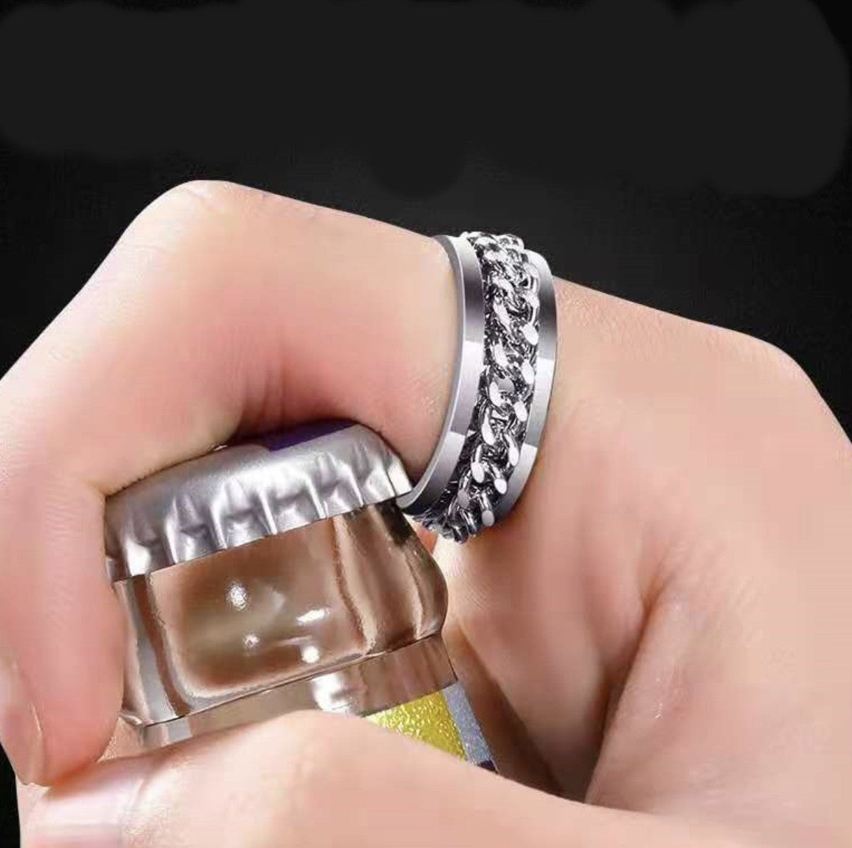 Anello magic open buttle