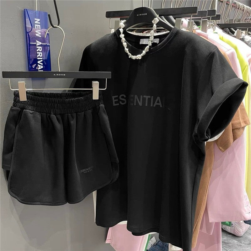 Completo Essentials tee + shorts