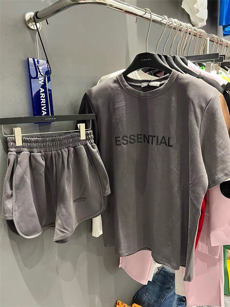 Completo Essentials tee + shorts