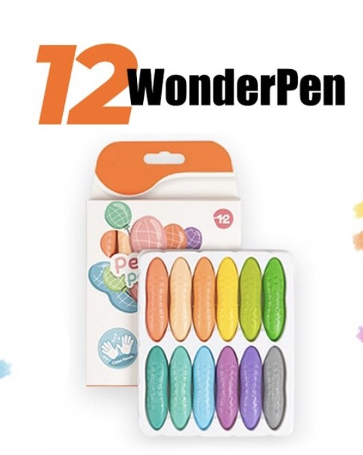 Pastelli a cera magici