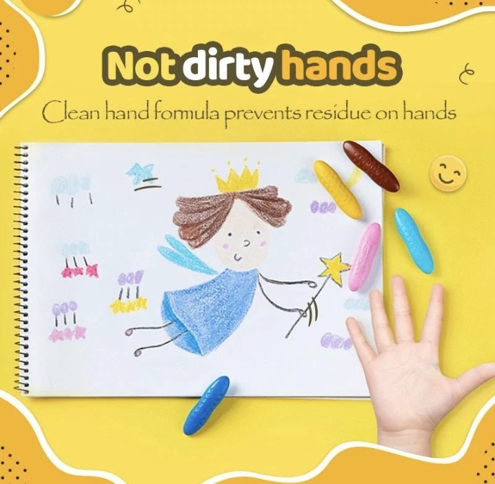 Pastelli a cera magici