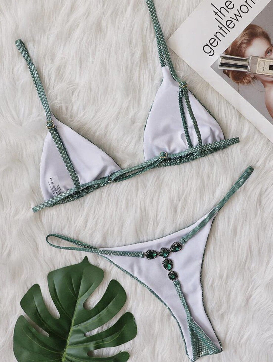 Microbikini rhinestone Yhouy