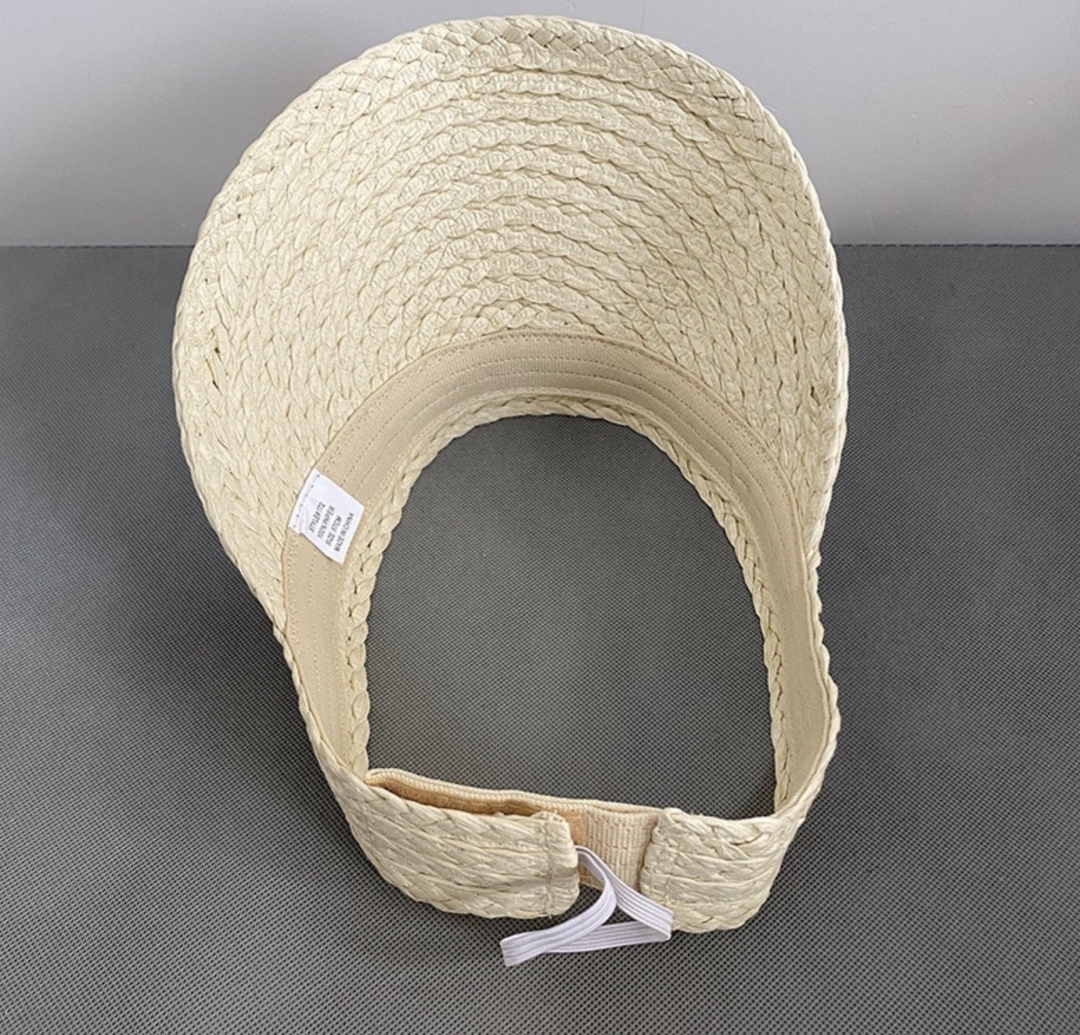 Visiera in paglia Christian