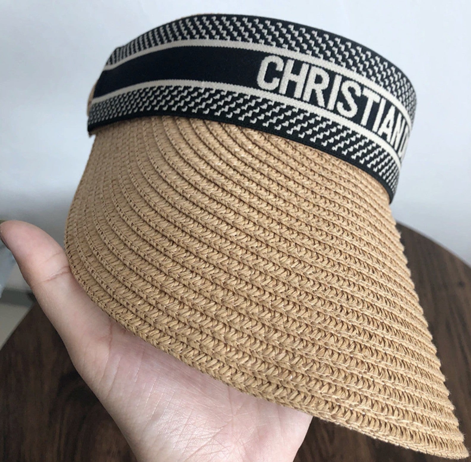 Visiera in paglia Christian