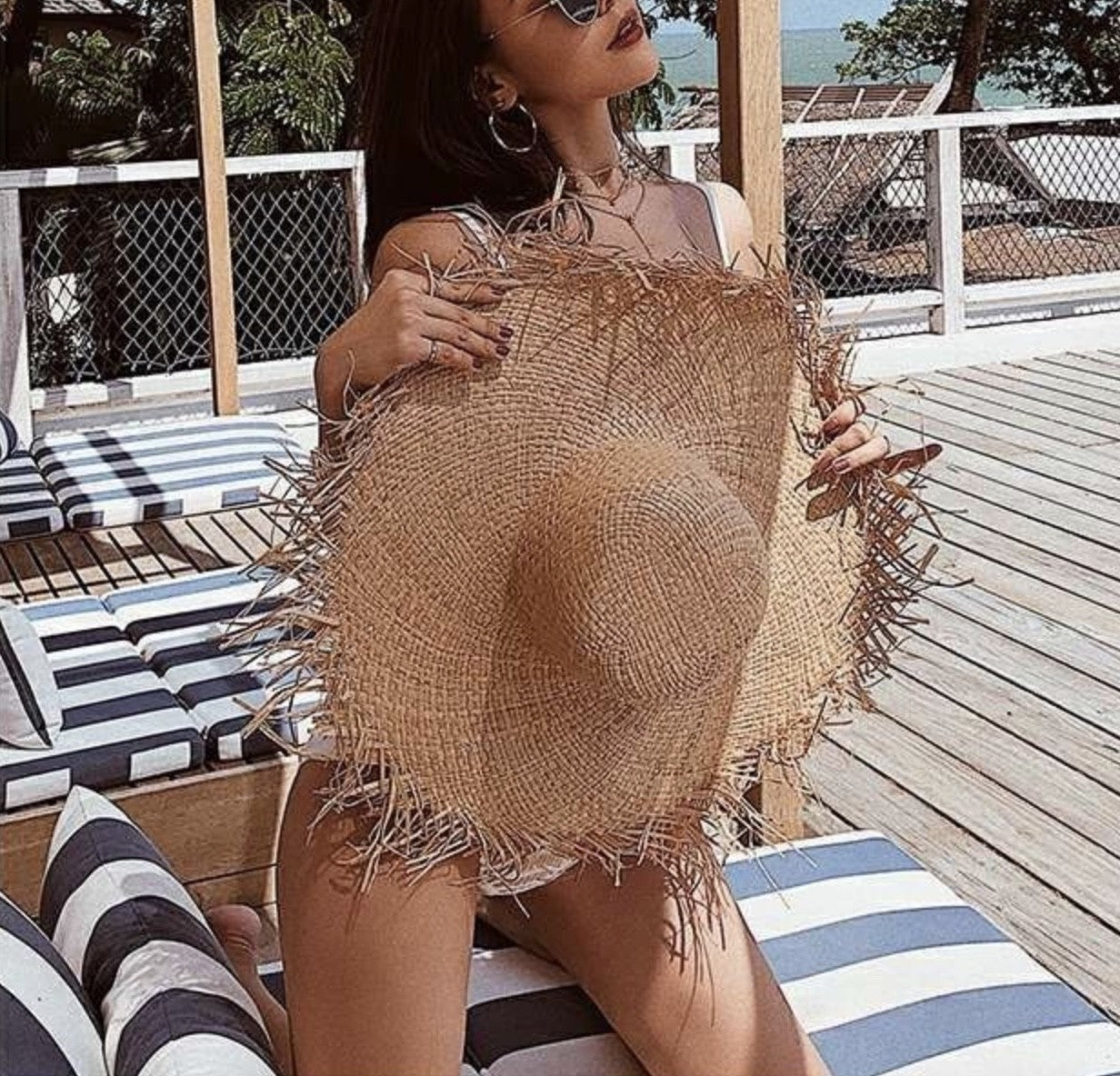 Cappello in paglia Hawaii