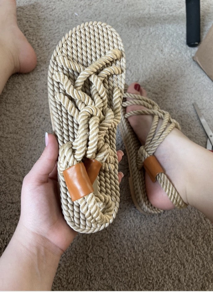 Sandalo basso corda Koj