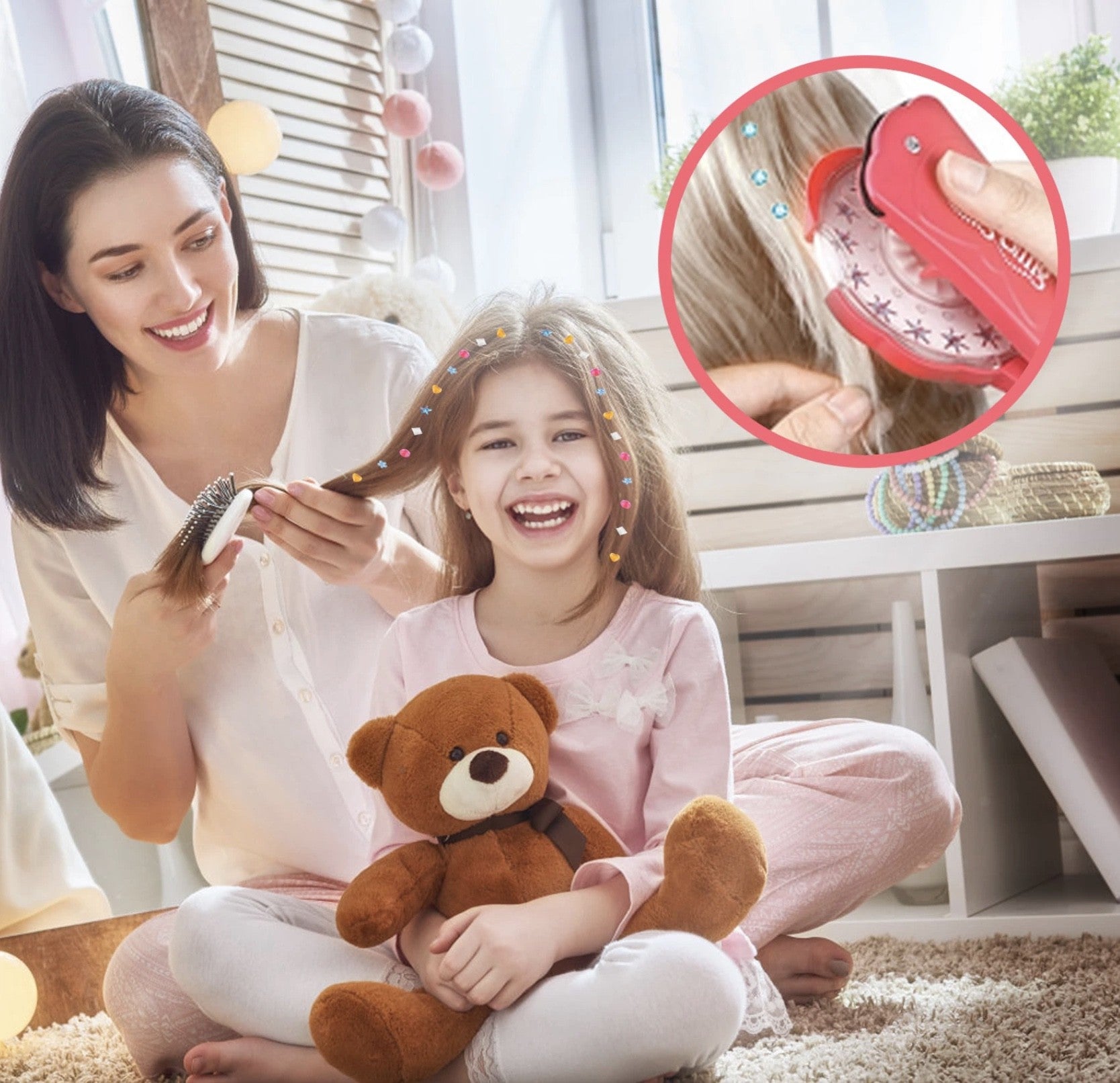 Applicatore strass capelli