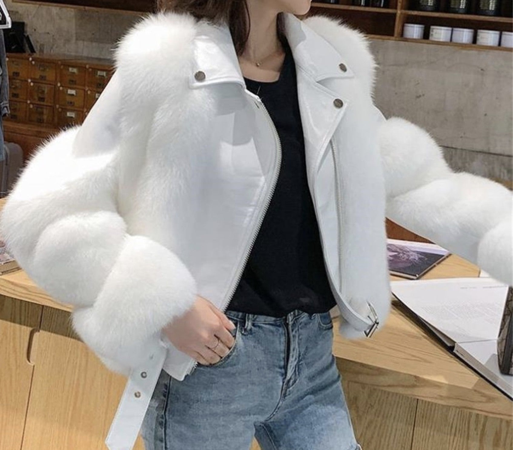 Pellicciotto Samantha sintetico