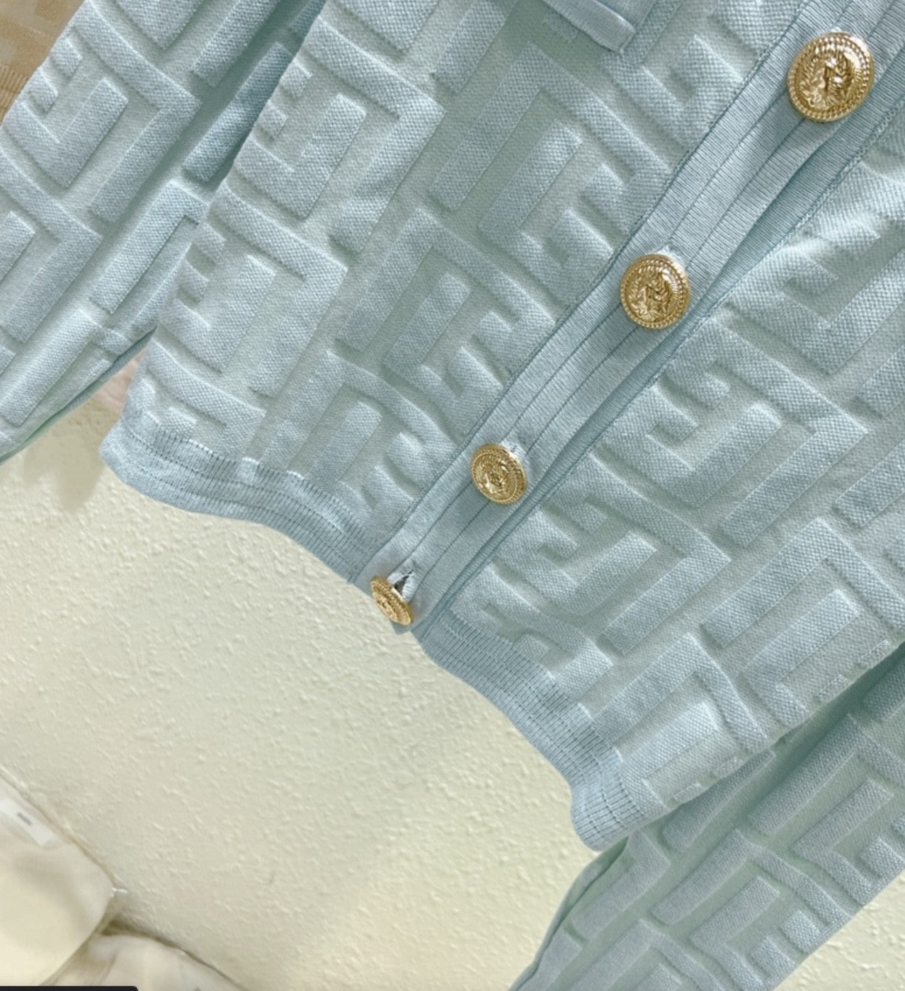 Cardigan in maglia Geomy