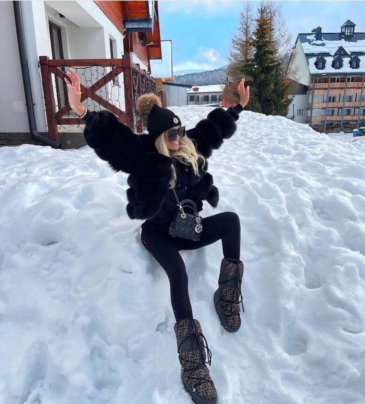 Abrigo de piel Quinzia