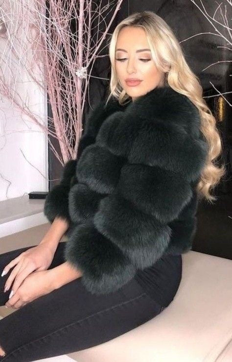 Abrigo de piel Quinzia