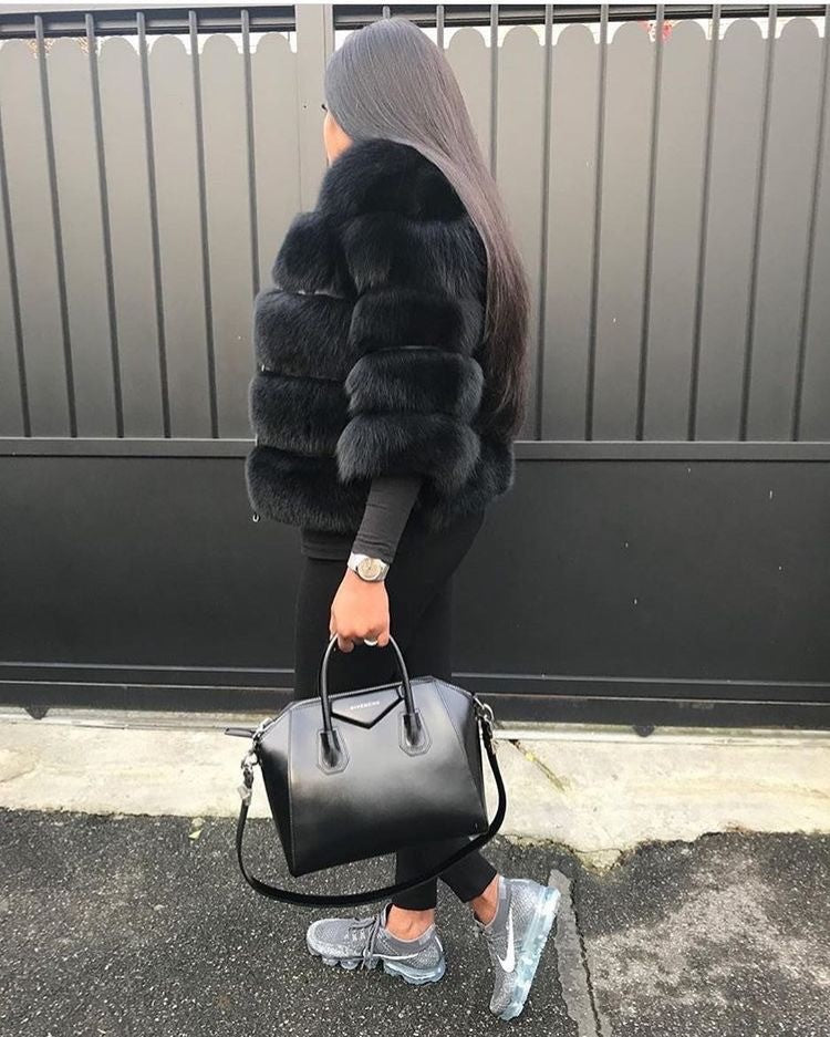 Abrigo de piel Quinzia