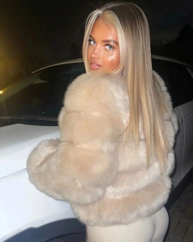 Abrigo de piel Quinzia