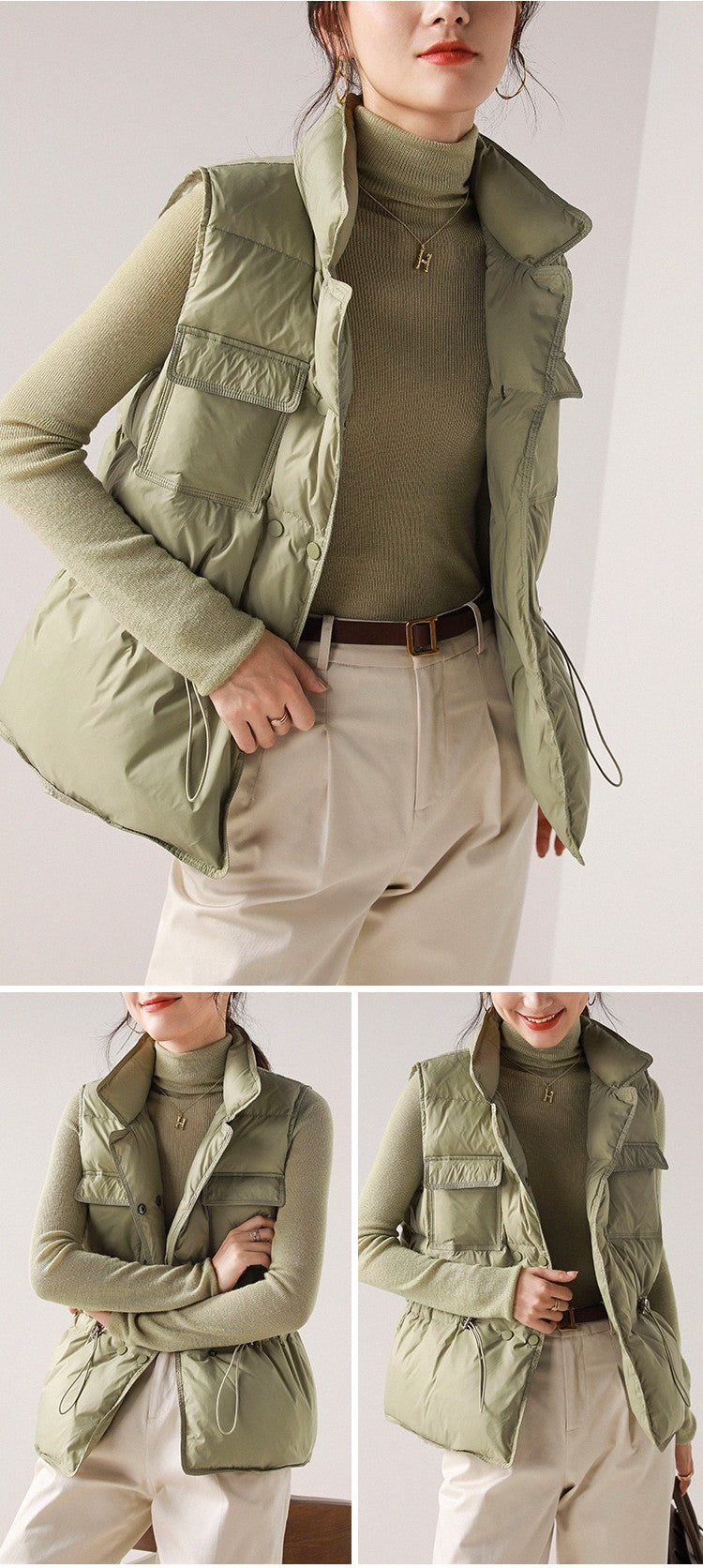 Piumino Smanicato Aminta