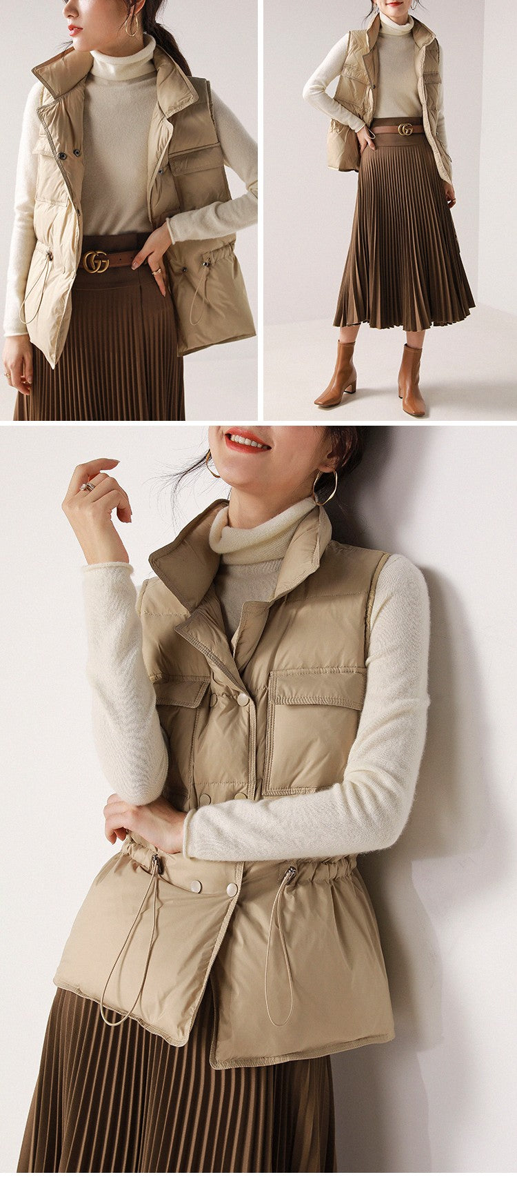 Piumino Smanicato Aminta