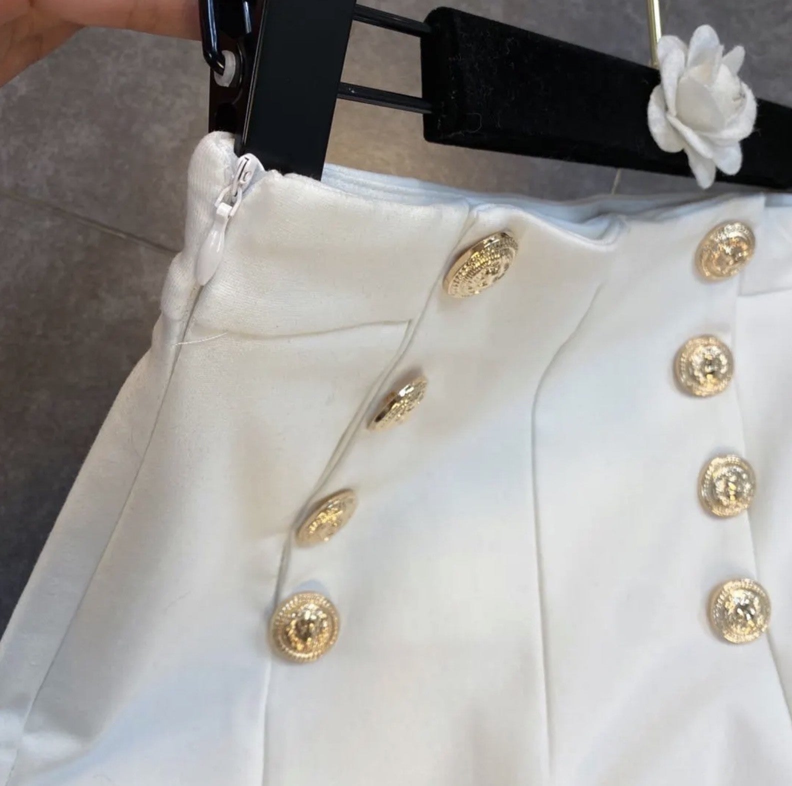 Pantapalazzo doppiopetto buttons