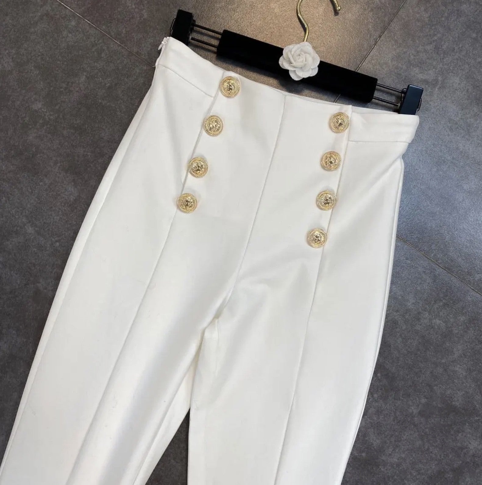 Pantapalazzo doppiopetto buttons