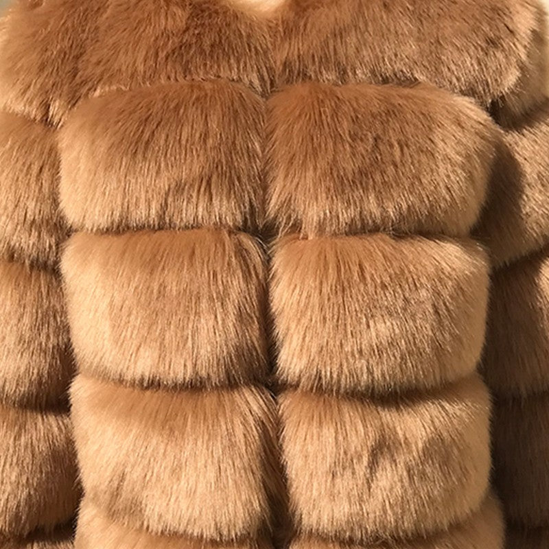 Pelliccia cappuccio Elodie