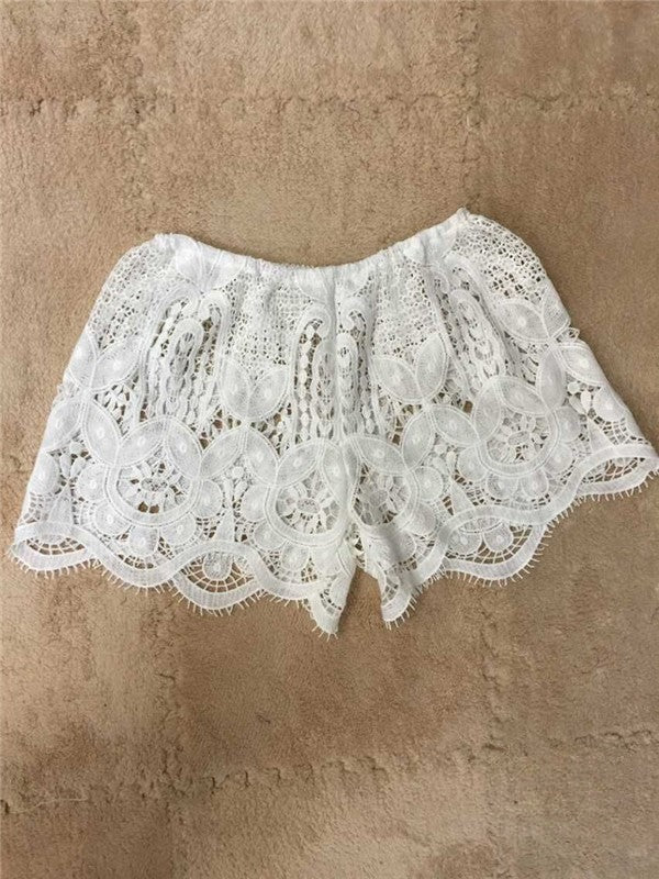 Pizzy Short Bianco dettaglio | Dream Shop