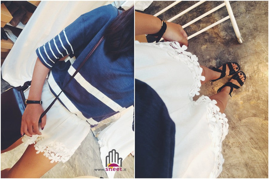 Pantalones cortos Margareth lisos