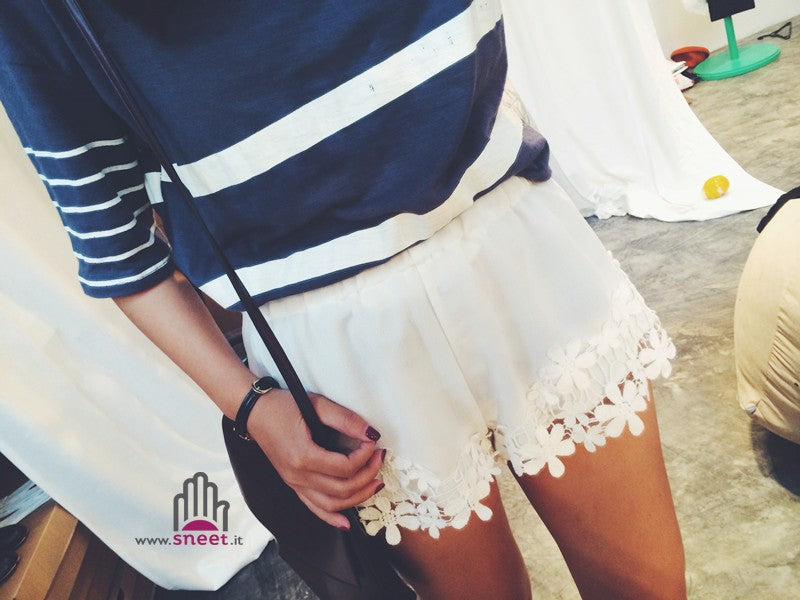 Pantalones cortos Margareth lisos