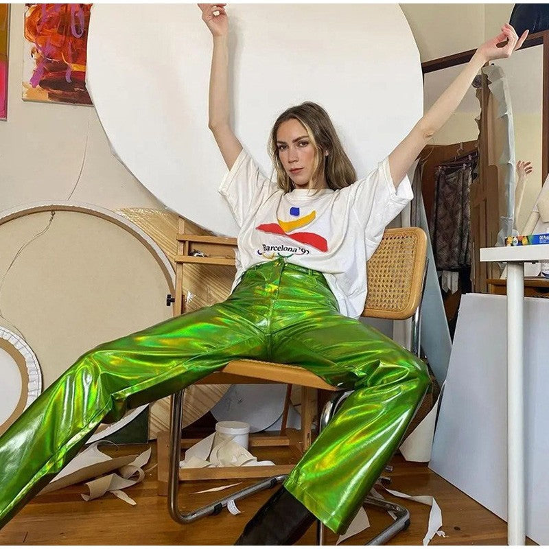 Pants metalizzato Rwita