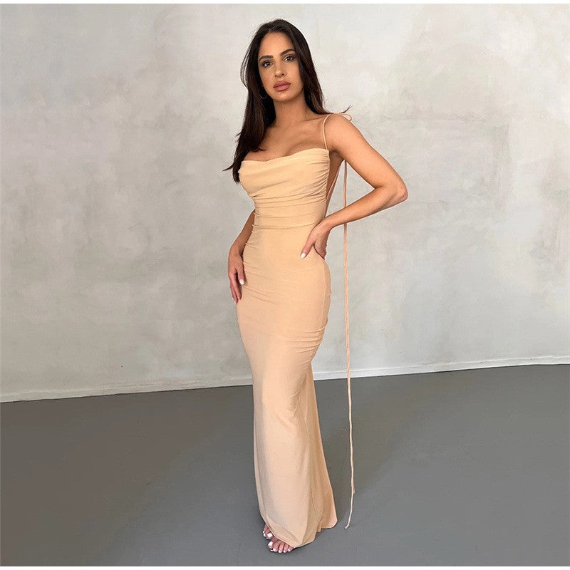 Abito backless Katie