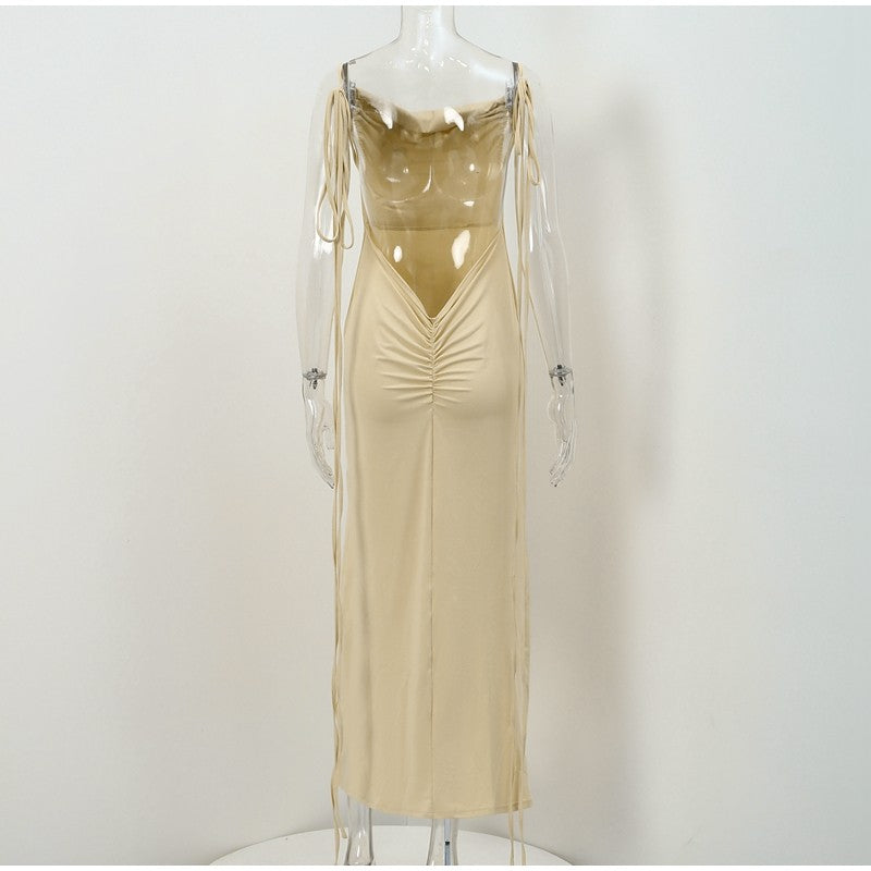 Abito backless Katie