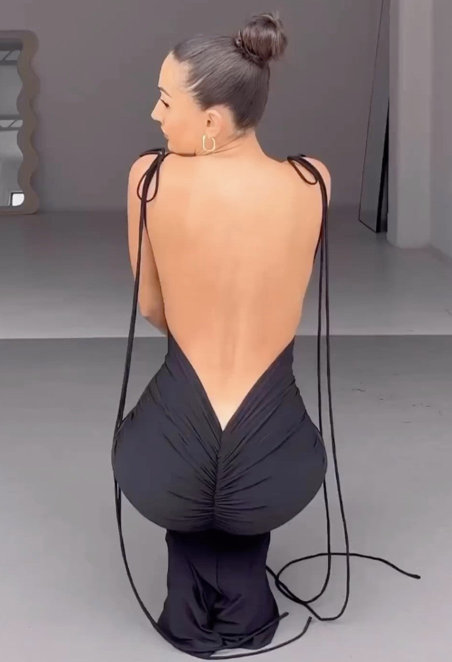 Abito backless Katie
