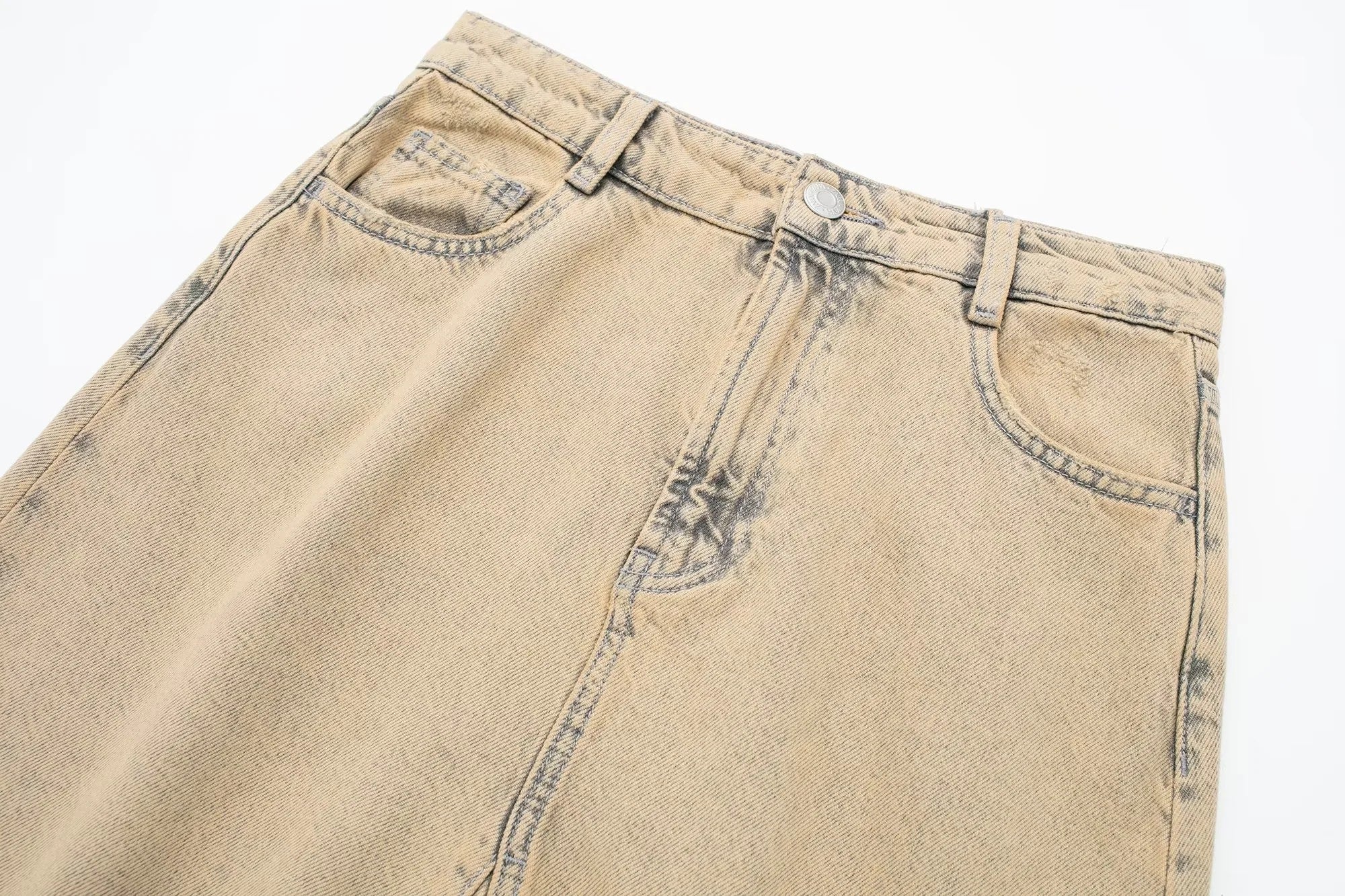 Maxigonna denim spacco Jou