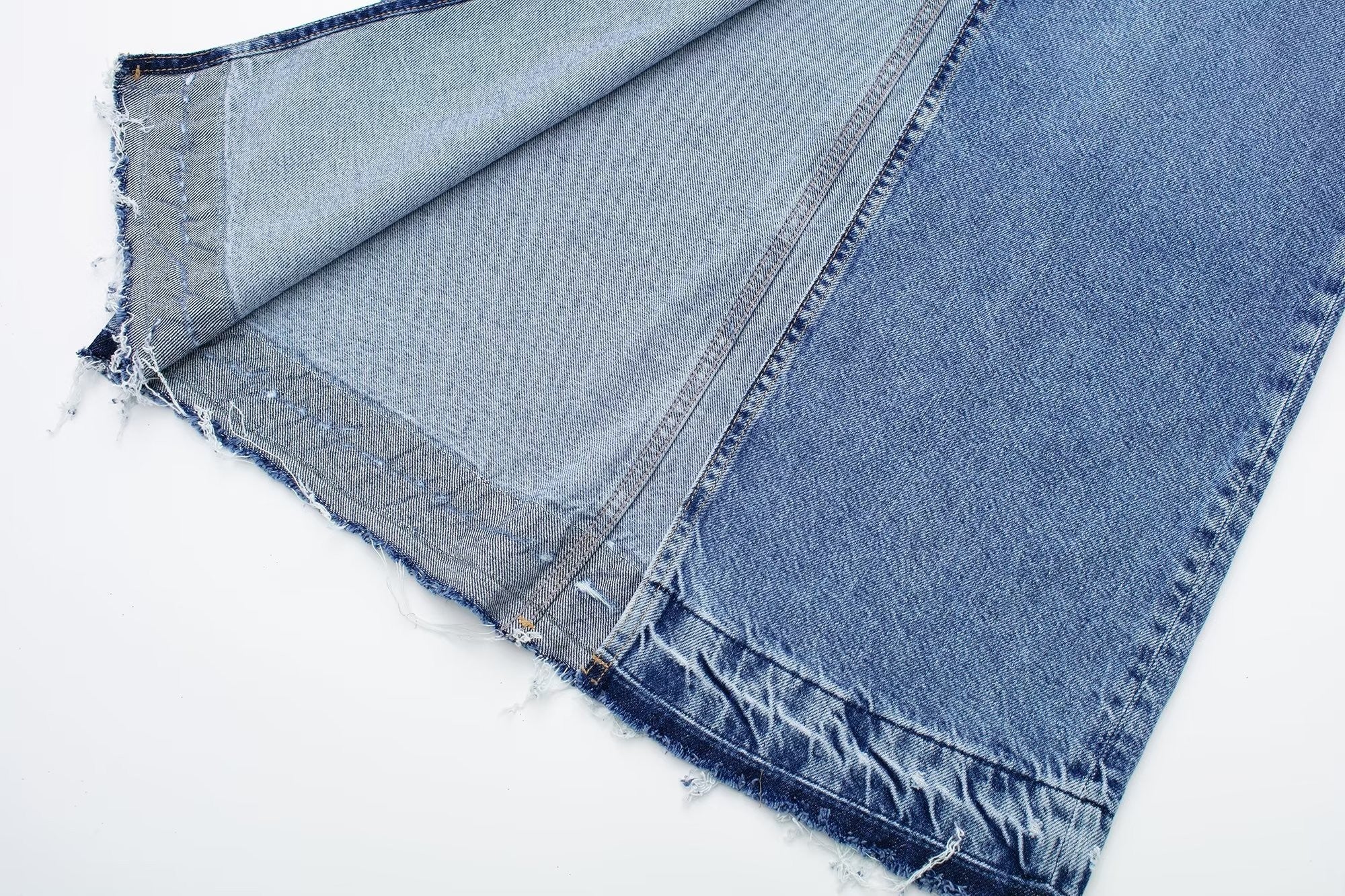 Maxigonna denim spacco Jou