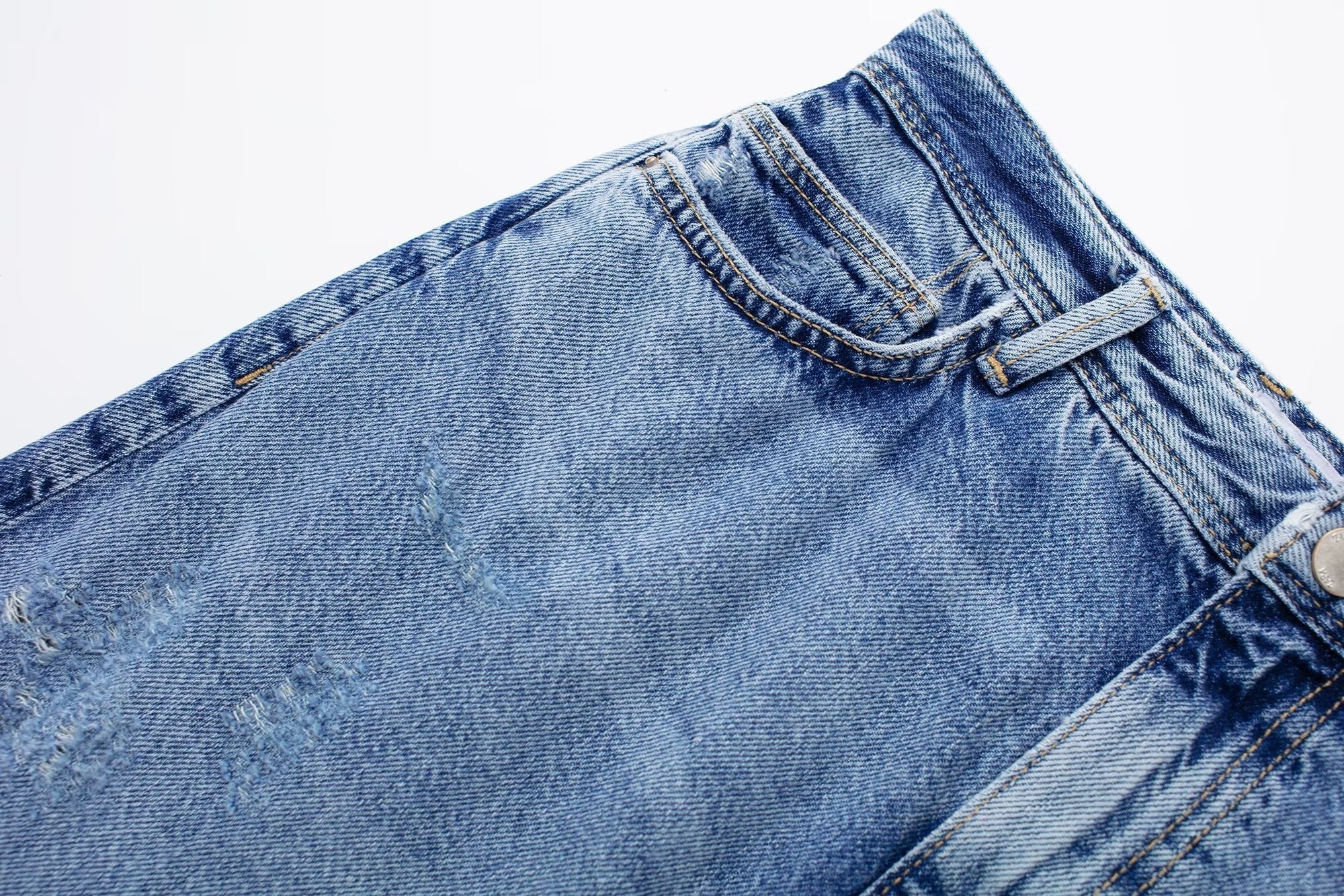 Maxigonna denim spacco Jou