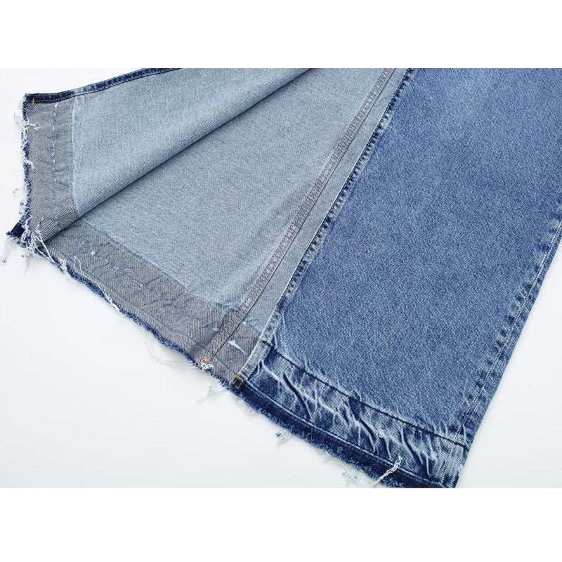 Maxigonna denim spacco Jou