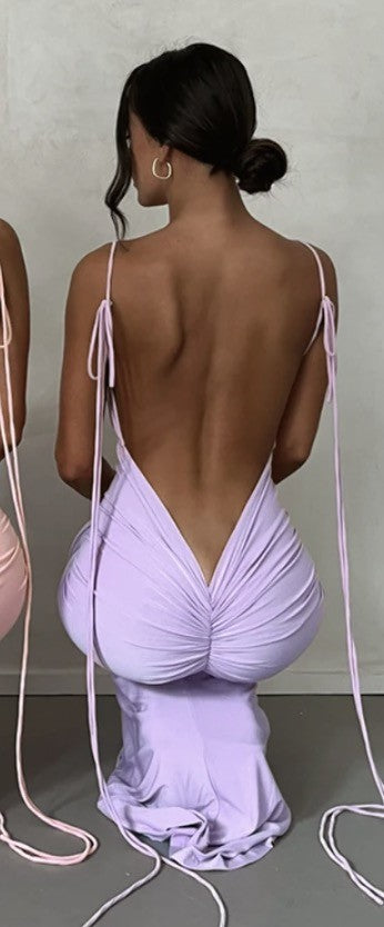 Abito backless Katie