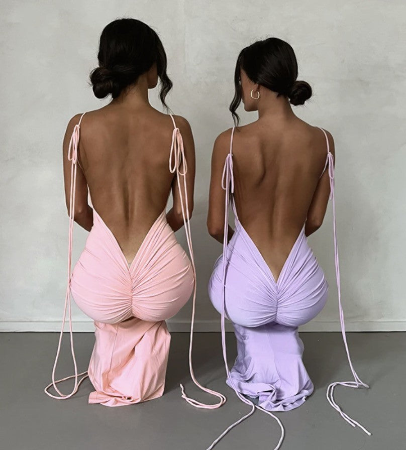 Abito backless Katie