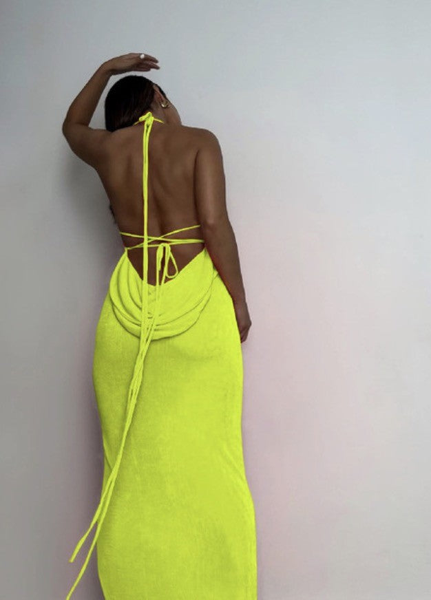 Abito backless Katie