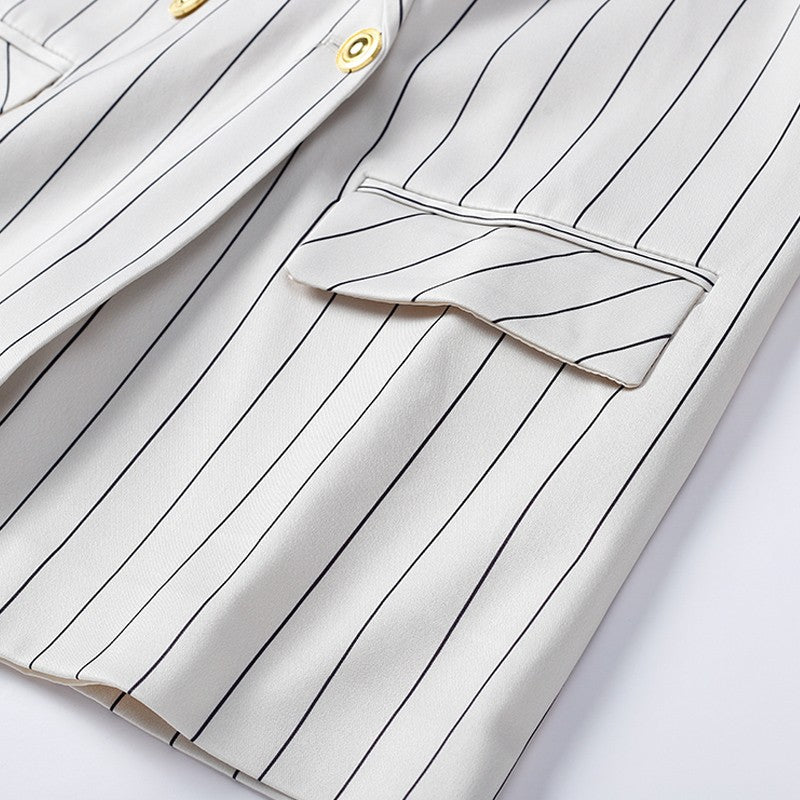 Completo tailleur gessato Lilp