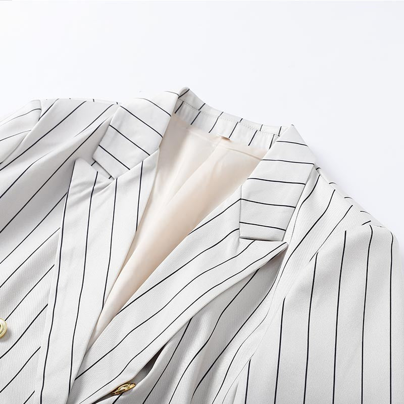 Completo tailleur gessato Lilp