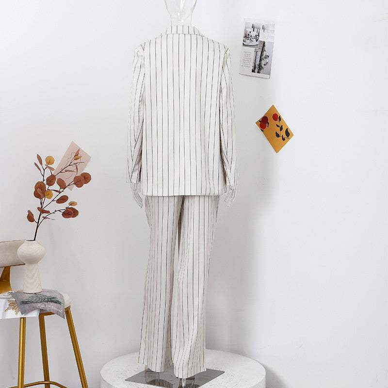 Completo tailleur gessato Lilp