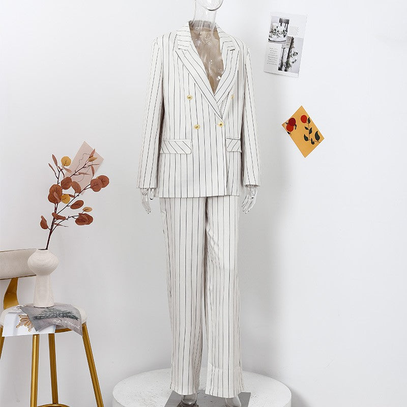 Completo tailleur gessato Lilp