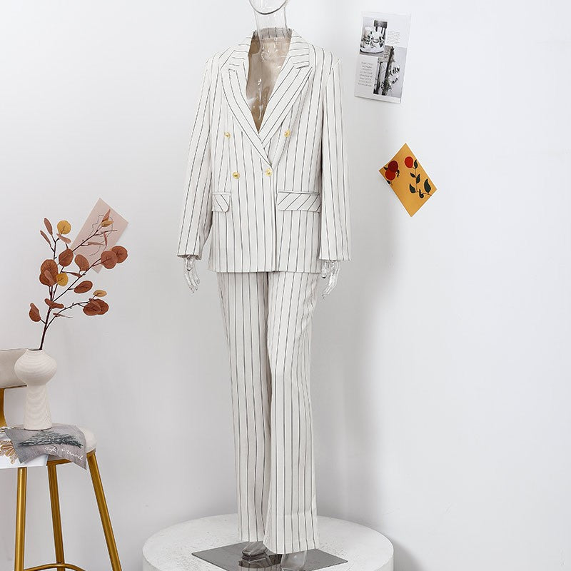 Completo tailleur gessato Lilp