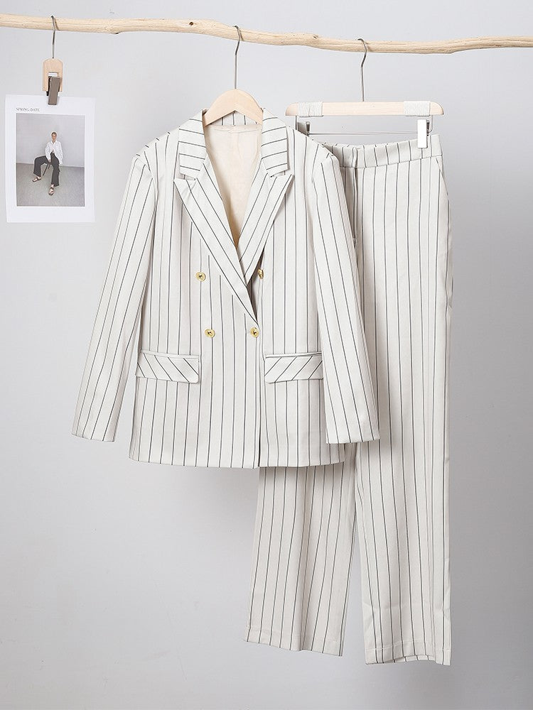 Completo tailleur gessato Lilp